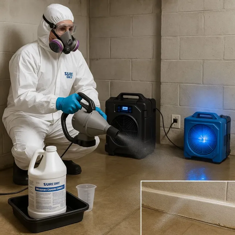 Sanitization and Odor Removal process in Lewisburg, WV