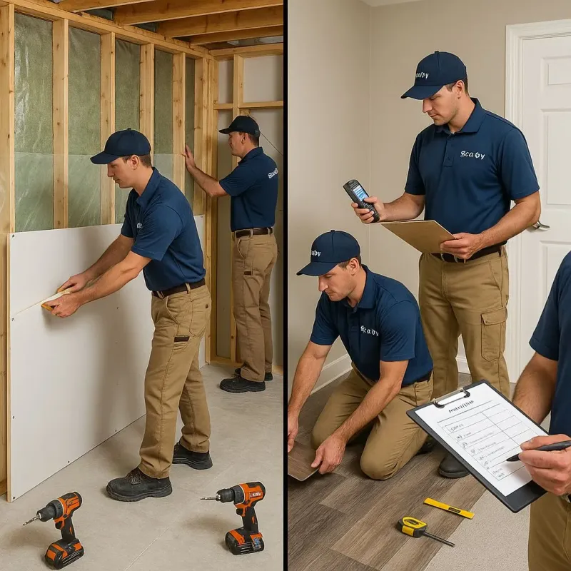 Repairs and Reconstruction process in Lewisburg, WV